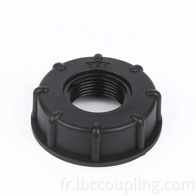 Adaptateur de réservoir IBC DN50 2 pouces Femelle Bondure pivotante 3/4 pouces